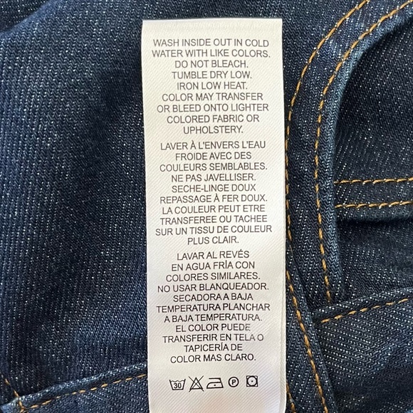 New Frame Le High and Tight Exposed Zipper Women’s Jeans size 33 Blue - Picture 6 of 9